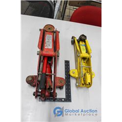 (2) Floor Jacks (1 Power Fist)