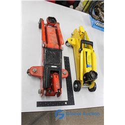 (2) Floor Jacks (1 Power Fist)