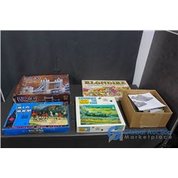 Puzzles, 3-D Puzzles and Klondike Game