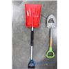 Image 3 : (2) Mini Spades and Plastic Shovel