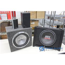 **Stereo Subs and Speakers (Sony, MTX)