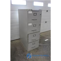 **4-Drawer Metal Vertical Filing Cabinet