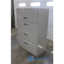 **4-Drawer Metal Lateral Filing Cabinet