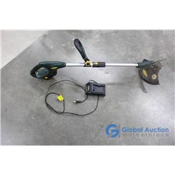 **Cordless Yardworks Whipper Snipper, Working