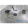 Image 1 : **Cordless Yardworks Whipper Snipper, Working