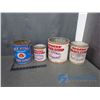 Image 1 : (3) Rogers Golden Syrup Tins and (1) Beehive Corn Syrup Tins
