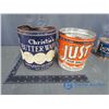 Image 2 : (4) Assorted Household Tins