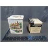 Image 9 : (5) Assorted Household Tins