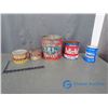 Image 1 : (5) Coffee Tins