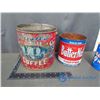 Image 6 : (5) Coffee Tins