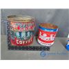 Image 7 : (5) Coffee Tins