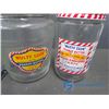 Image 2 : (2) Glass Nutty Club Peanut Butter Jars