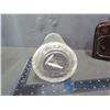 Image 4 : Glass Whiskey Bottle, Plastic Barbers Comb Storage and Light Fixture