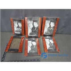 (6) Unused Picture Frames