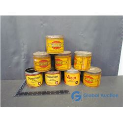 (8) Tobacco Tins