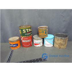 (7) Tobacco Tins