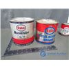Image 5 : (3) Esso Grease Tins and Grease Tube