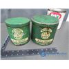 Image 2 : (2) Radio Oil Refineries Grease Tins with Some Contents and Roco Grease Tin