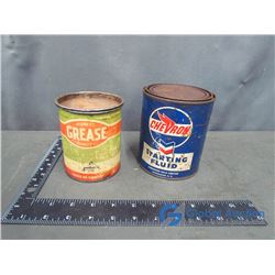 Chevron Starting Fluid Tin