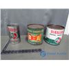 Image 1 : (2) BA Grease Tins and BA Oil Tin