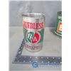 Image 2 : (2) BA Grease Tins and BA Oil Tin
