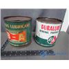 Image 6 : (2) BA Grease Tins and BA Oil Tin