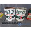 Image 2 : (2) BA Anti-freeze Tins, BA Solvent Tin and BA Gas Tin