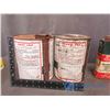 Image 4 : (2) BA Anti-freeze Tins, BA Solvent Tin and BA Gas Tin