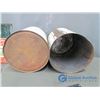 Image 5 : (2) BA Anti-freeze Tins, BA Solvent Tin and BA Gas Tin