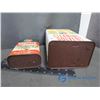 Image 9 : (2) BA Anti-freeze Tins, BA Solvent Tin and BA Gas Tin