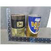 Image 12 : (3) Tins with Contents and (2) Oil Tins