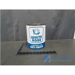 White Rose Anti-Freeze Tin