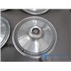 Image 3 : Set of (4) Buick Hub Caps