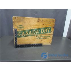 Wooden Canada Dry Crate