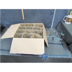 (12) Alexander Keiths Scooner Mugs