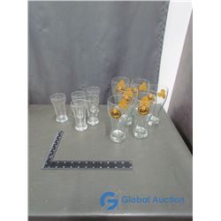 (6) Boh Beer Glasses and (5) High Ball Glasses