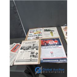 International and Ford Vintage Paper Ads