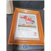 Image 4 : (2) Framed Mobile Oil Ads and an Esso Paper Ad