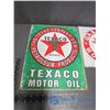 Image 2 : (2) Repro Texaco Tin Signs