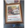 Image 2 : Framed Chevy Ad and Pontiac Paper Ad