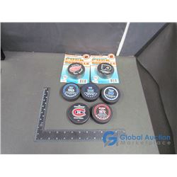 NHL Souvenir and Collector Pucks