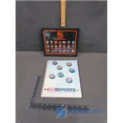 Kraft Dream Team Collectible Card Book and NHL Logo Pin Collectors Editon