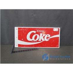 Tin Coke Sign