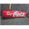 Image 2 : Curved Plastic Coca-Cola Cooler Sign