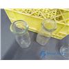 Image 2 : Plastic Crate of Glass Milk Bottles