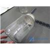 Image 8 : (3) Glass Jars