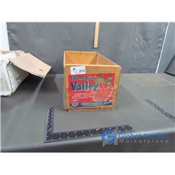 Okanagan Valley Wooden Apple Crate