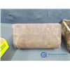 Image 4 : Wood Box, Metal Piece and Small Tire