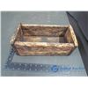 Image 5 : Wood Box, Metal Piece and Small Tire