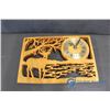 Image 8 : Reindeer Clock, Mirror and Tray
